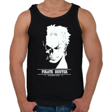 PRINTFASHION Hunter X H - Férfi atléta - Fekete atléta, trikó