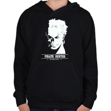 PRINTFASHION Hunter X H - Gyerek kapucnis pulóver - Fekete gyerek pulóver, kardigán