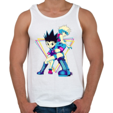 PRINTFASHION Hunter X Hunter - Férfi atléta - Fehér atléta, trikó