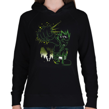 PRINTFASHION HunterXHunter - Női kapucnis pulóver - Fekete női pulóver, kardigán