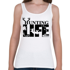 PRINTFASHION Hunting Life - Női atléta - Fehér