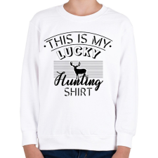 PRINTFASHION Hunting shirt - Gyerek pulóver - Fehér gyerek pulóver, kardigán