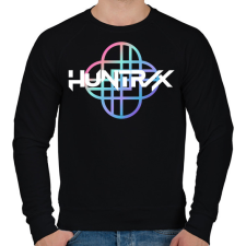 PRINTFASHION Huntrix logo - Férfi pulóver - Fekete férfi pulóver, kardigán
