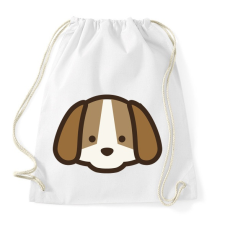 PRINTFASHION Husky póló - Sportzsák, Tornazsák - Fehér tornazsák