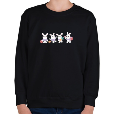 PRINTFASHION husvét19 - Gyerek pulóver - Fekete gyerek pulóver, kardigán