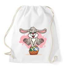 PRINTFASHION husvét21 - Sportzsák, Tornazsák - Fehér tornazsák