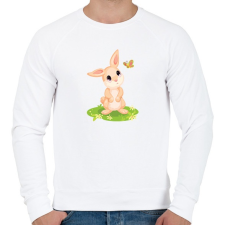 PRINTFASHION husvét32 - Férfi pulóver - Fehér férfi pulóver, kardigán