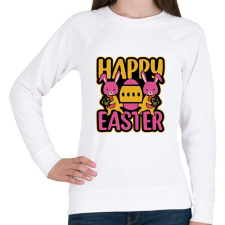 PRINTFASHION husvét4 - Női pulóver - Fehér női pulóver, kardigán