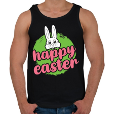 PRINTFASHION husvét9 - Férfi atléta - Fekete atléta, trikó