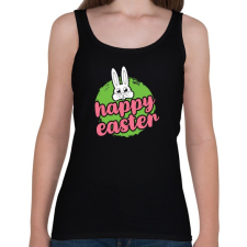 PRINTFASHION husvét9 - Női atléta - Fekete női trikó