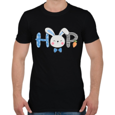 PRINTFASHION husvét - Férfi póló - Fekete