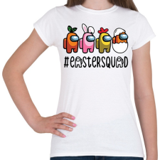 PRINTFASHION Húsvéti Among Us csapat - Női póló - Fehér női póló