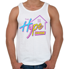 PRINTFASHION Hypehouse - Férfi atléta - Fehér atléta, trikó