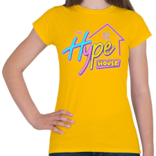 PRINTFASHION Hypehouse - Női póló - Sárga női póló