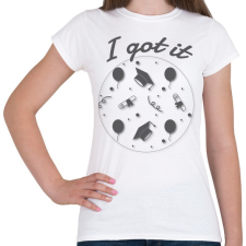 PRINTFASHION I got it! -Diplomás minta - Női póló - Fehér női póló