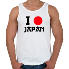 PRINTFASHION I love Japan 3 - Férfi atléta - Fehér