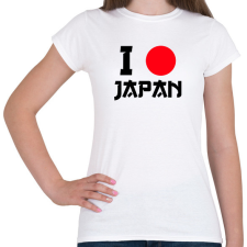 PRINTFASHION I love Japan 3 - Női póló - Fehér női póló