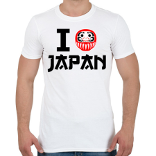 PRINTFASHION I love Japan 4 - Férfi póló - Fehér férfi póló