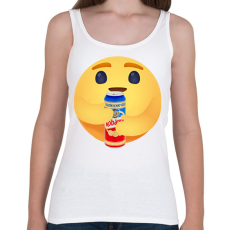 PRINTFASHION I love kőbányai - Női atléta - Fehér