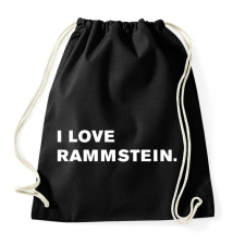 PRINTFASHION I love Rammstein. - Sportzsák, Tornazsák - Fekete tornazsák