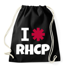 PRINTFASHION I LOVE RHCP 2 - Sportzsák, Tornazsák - Fekete tornazsák