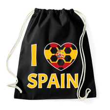 PRINTFASHION I love Spain - Sportzsák, Tornazsák - Fekete tornazsák