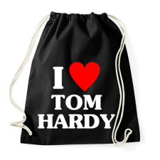 PRINTFASHION I LOVE TOM HARDY - Sportzsák, Tornazsák - Fekete tornazsák