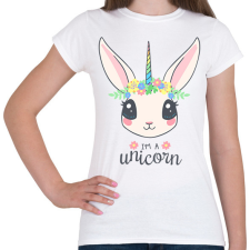 PRINTFASHION I'm a unicorn - Női póló - Fehér női póló