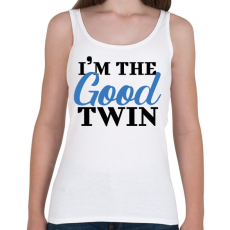 PRINTFASHION I'm the good twin - Női atléta - Fehér