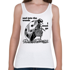 PRINTFASHION I must go - Női atléta - Fehér