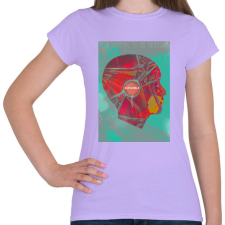 PRINTFASHION Ideg - Női póló - Viola női póló