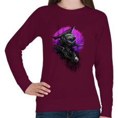PRINTFASHION Idegen katona - Női pulóver - Bordó
