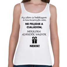 PRINTFASHION idénisbefekszem - Női atléta - Fehér
