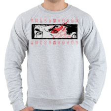 PRINTFASHION Idéző - Férfi pulóver - Sport szürke férfi pulóver, kardigán