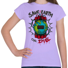 PRINTFASHION Időbomba - Női póló - Viola női póló