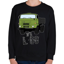 PRINTFASHION IFA L60 - Gyerek pulóver - Fekete gyerek pulóver, kardigán