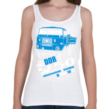 PRINTFASHION IFA - Női atléta - Fehér női trikó