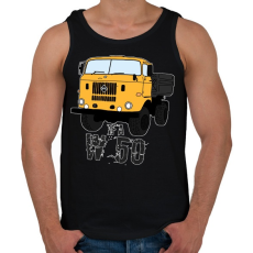 PRINTFASHION IFA w50 - Férfi atléta - Fekete