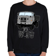 PRINTFASHION IFA w50 - Gyerek pulóver - Fekete
