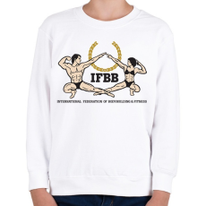 PRINTFASHION IFBB_logo - Gyerek pulóver - Fehér