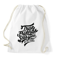 PRINTFASHION Igaz barát - Sportzsák, Tornazsák - Fehér tornazsák