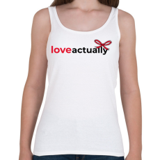 PRINTFASHION Igazából szerelem - Női atléta - Fehér