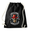 PRINTFASHION Igazi gengszter 1990 - Sportzsák, Tornazsák - Fekete