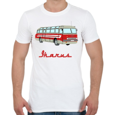 PRINTFASHION ikarus 55 - Férfi póló - Fehér