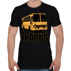 PRINTFASHION Ikarus - Férfi póló - Fekete