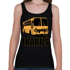 PRINTFASHION Ikarus - Női atléta - Fekete női trikó