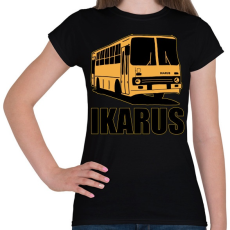 PRINTFASHION Ikarus - Női póló - Fekete