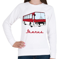 PRINTFASHION Ikarus - Női pulóver - Fehér