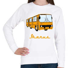 PRINTFASHION ikarus - Női pulóver - Fehér női pulóver, kardigán