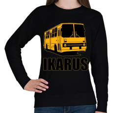 PRINTFASHION Ikarus - Női pulóver - Fekete
